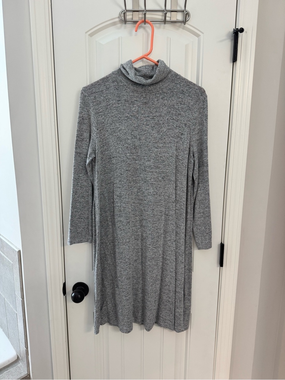 American Eagle Outfitters Gray Turtleneck Sweater Dress